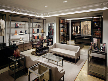 Burberry shop in London