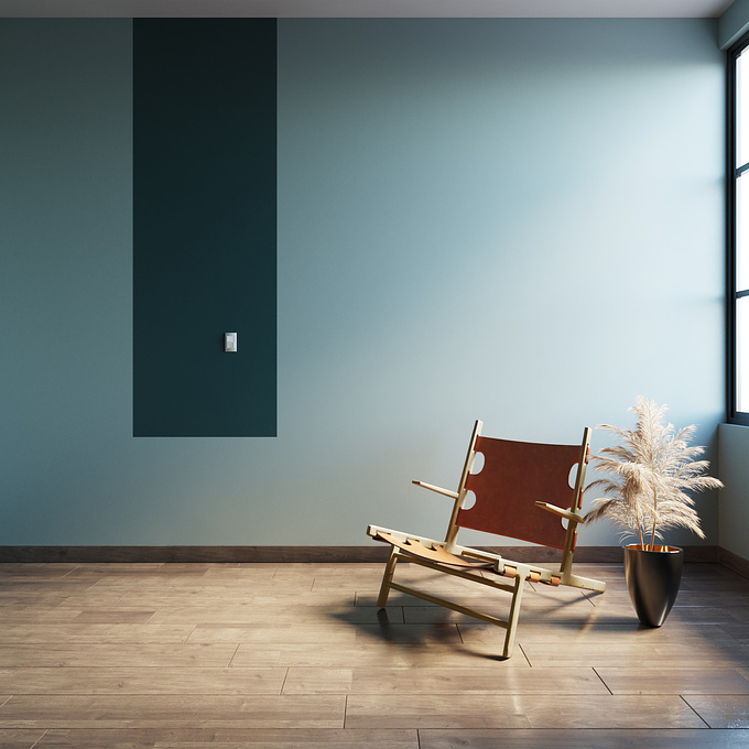 Proposal for interior design, color management and furniture, we take as reference the work of @minimalgoods_, Image of Japanese and Danish influence.

Sometimes a little paint can add a touch to your space, different and cheap.