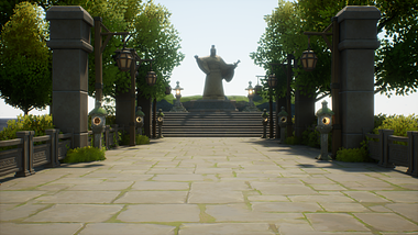 Asian Pathway | Unreal Engine 5