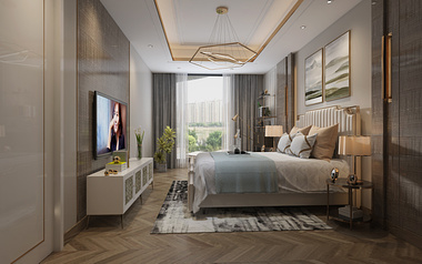 architectural interior rendering: services, Luxury, Bedroom, architectural, residential, studio, visualization, modeling, company, 3D, design, interior 