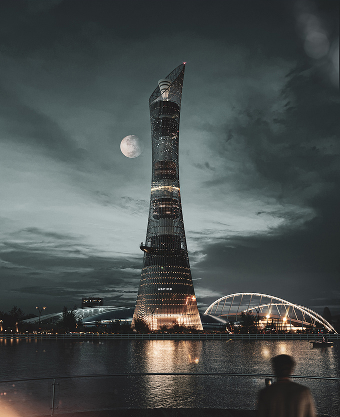 Aspire Tower, Doha Qatar
Visualized as part of the #hum3d #withoutborders 
challenge 2021.

Follow me on Instagram.com/ramees_in
Behance.net/savannah_R
artstation.com/savannahr