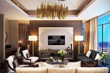 Photorealistic Rendering for a Hotel Suite