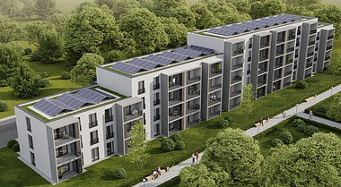 Neubau in Baiersdorf mit 47 Wohnungen