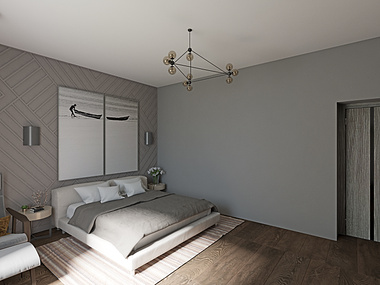 GUEST ROOM VISUALIZATION IN INTERIOR