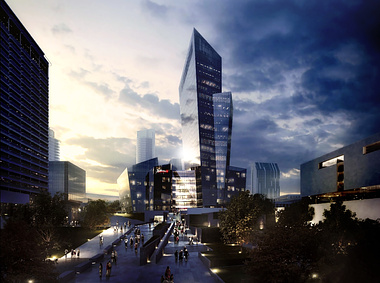 Lithuania Downtown Tower Development 