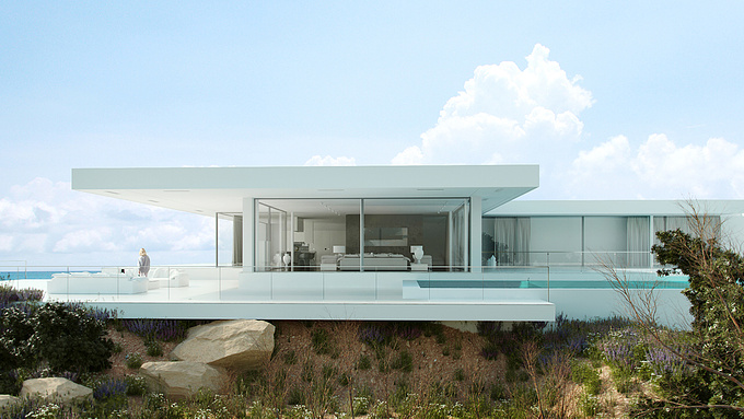Render Vision - http://render-vision.de/
3D visualization of a private villa in Spain. The builder supplied with elevation drawings and floor plans.
 
3D-Modeling, 3D Visualisierung, Postproduction