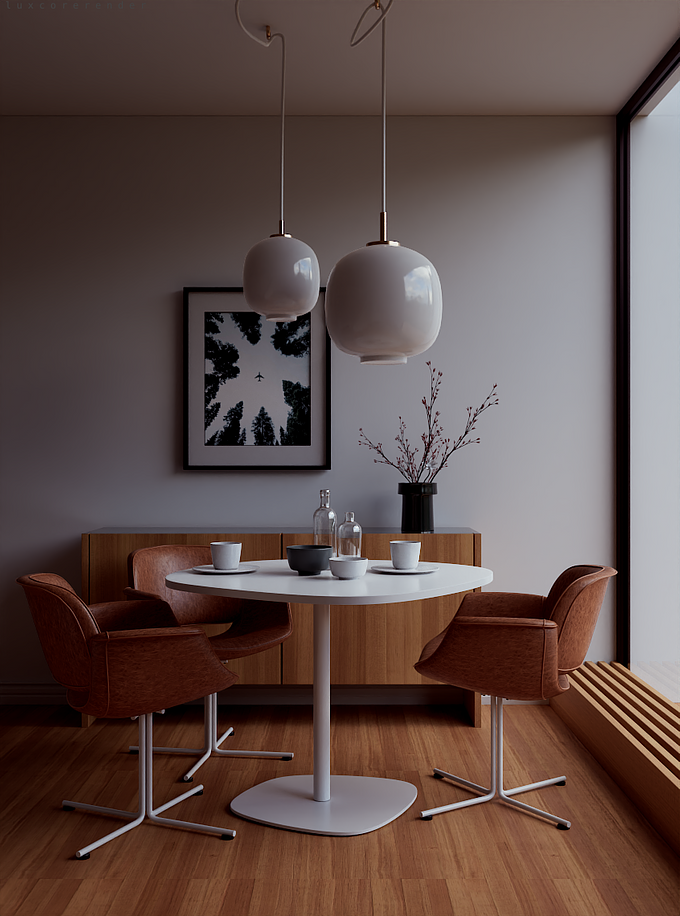 Created in Blender. Rendered in LuxCoreRender.