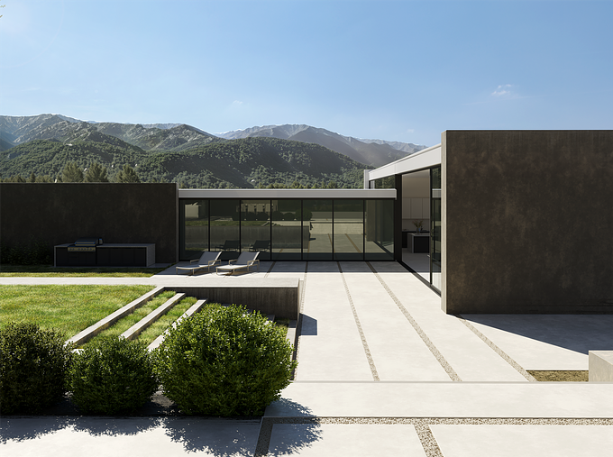 Based on the project "Casa Wild Lilac" in Estados Unidos 
by Walker Workshop
Software - 3DS MAX / CORONA RENDER