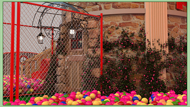 CFC_Christmas Mega Ball-Pool Slide
