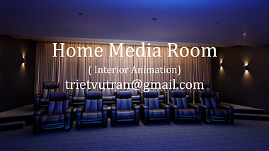 Home Media Room Animation by Unreal Engine