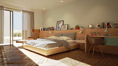 Bedroom Design for an apartment