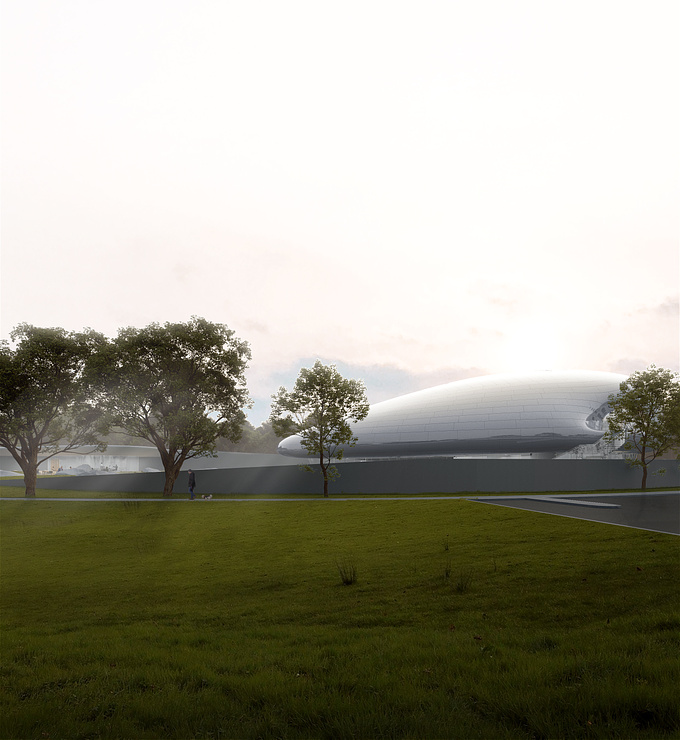 由马岩松带领的MAD建筑事务所设计的阿那亚“云中心”发布了设计方案。建筑似海边一片漂浮的云，并围绕以“白石花园”。建成后将成为阿那亚社区新的多功能公众活动场所。