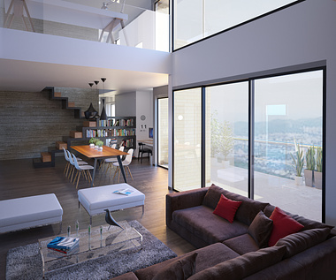 Penthouse Living room