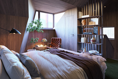 Wooden Houses in North Sweden - interiors
