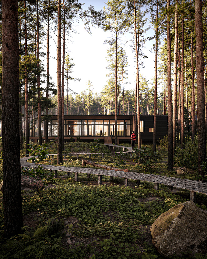CGI - Lockeport House in the forest
Softwares: 3dsmax | Corona Renderer | Photoshop
Project: Nova Tayona Architects
Visualization: @gustavoesser

Instagram: https://www.instagram.com/gustavoesser/
Behance: https://www.behance.net/gustavoesser
