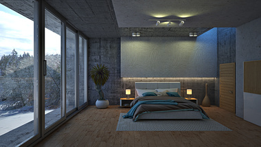 concrete_bedroom