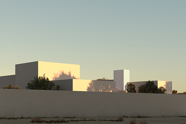 Saramaga House exterior visualisation