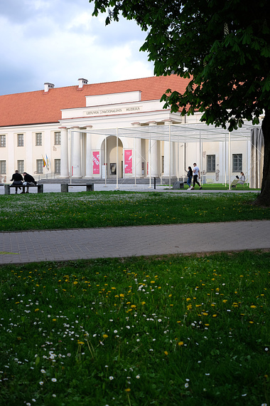 Pavilion in Vilnius Old Town