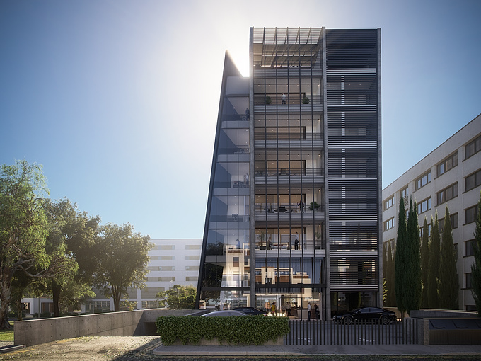 The project is located in Cyprus. We use 3ds max along with Corona render.

#cgi #project #cyprus #architecture #images