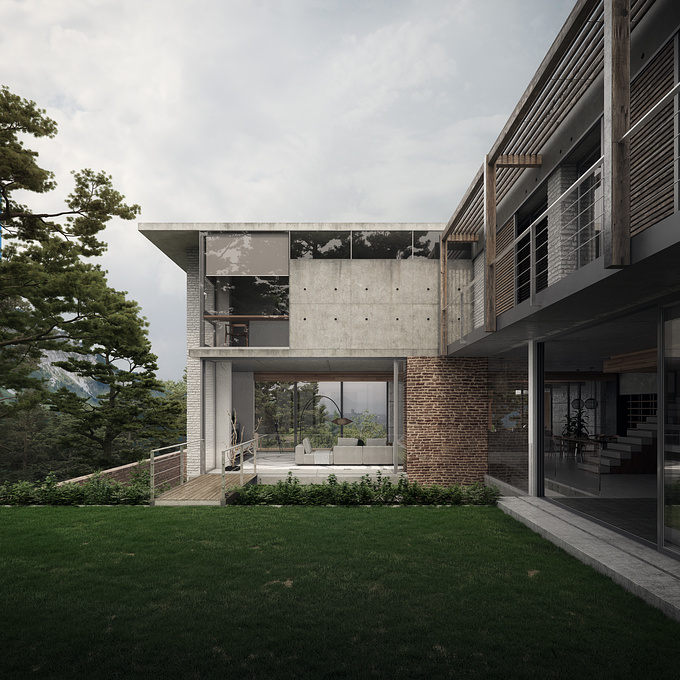 Personal set of images I did of Glen 2961, an existing project done by SAOTA architects.
I had a lot of fun with this one.

Software: 3ds Max, Forest pack, Corona renderer, Photoshop