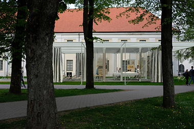 Pavilion in Vilnius Old Town