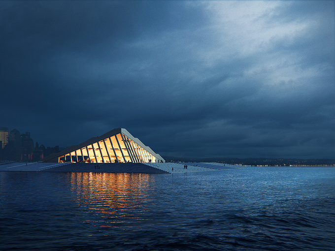 Pavilion by the sea
Architectural visualization by Black Cube Archviz
Year: 2021
Software used: 3ds Max, Corona renderer, Photoshop