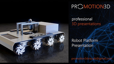 Promotional 3D Animation | 3D Presentation | Robot Platform