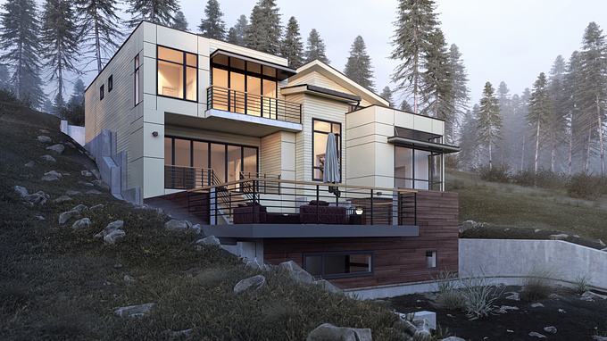 Wemage - https://wemage.studio/
Project: Yakor LLC.Kirkland
Customer: architectural studio in Seattle, USA
Visualization of an individual apartment building next to the ocean.
Author: Wemage team