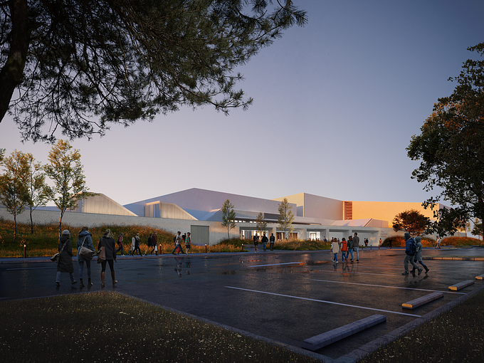 First Look Revealed Into The Heffron Centre Sporting Complex In Sydney