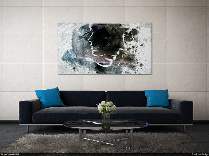 BLUESTUDIO - http://bluestudio.ir
Disign and rendering of livingroom and furniture
