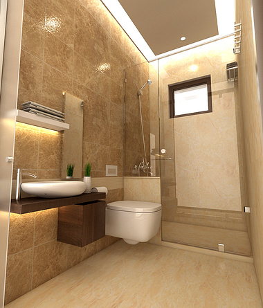 Attach Toilet and Bathroom