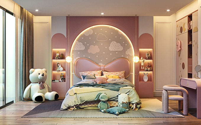 Girl Bedroom - Jakarta, Indonesia

created using : 3dsMax - Corona 6
