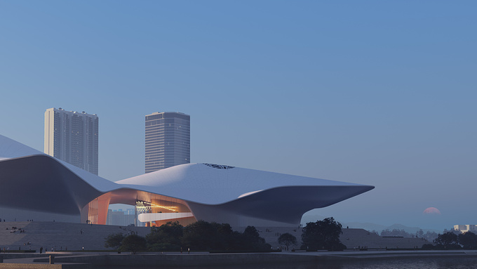 Design proposal for the Shenzhen Opera House
Collaboration with Zoboki Design & Architecture