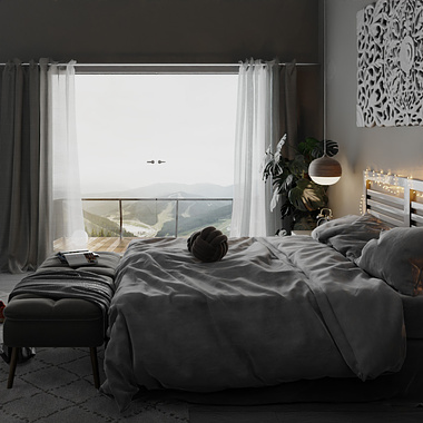 Scandinavian Theme bedroom