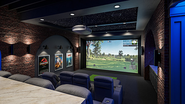 Theater Room/Entertainment Room