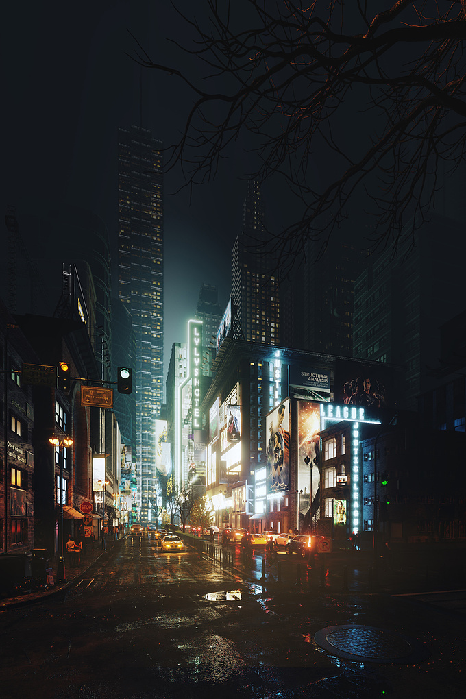 New York City 02
sw: 3dmax, corona and PS
CG: VicnguyenDesign
thanks all CC!