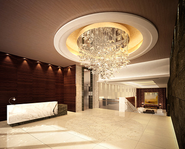 Pristine Villa Hotel Conceptual Interior Design