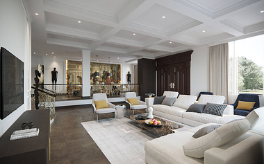 Italian style living room