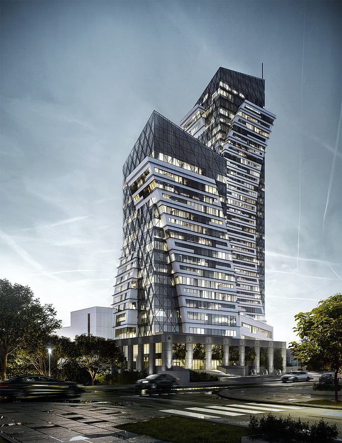 Viox Visual - http://vioxvisual.com
Renders of Olszynki Skyscrapers.
Done in 3ds/V-ray/PS