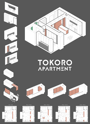 TOKORO Apartment concept diagram