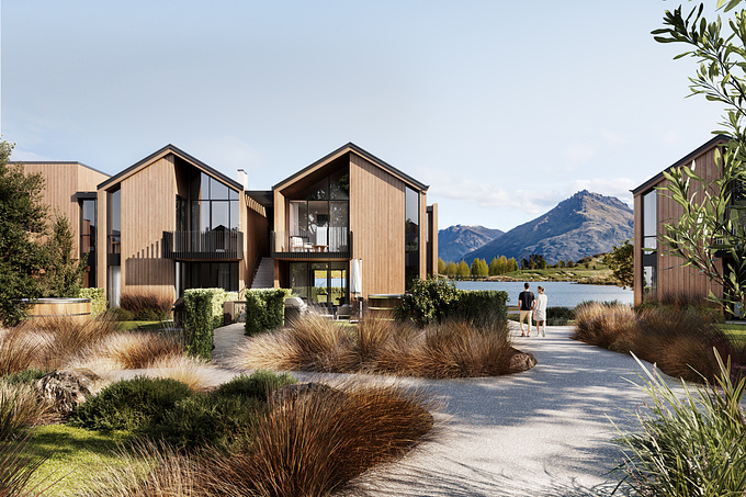 Lake Tewa is a residential development in Jack's Point, Queenstown, developed by Falconer Co.