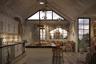 country kitchen