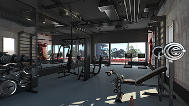 Gym in Residential Apartment