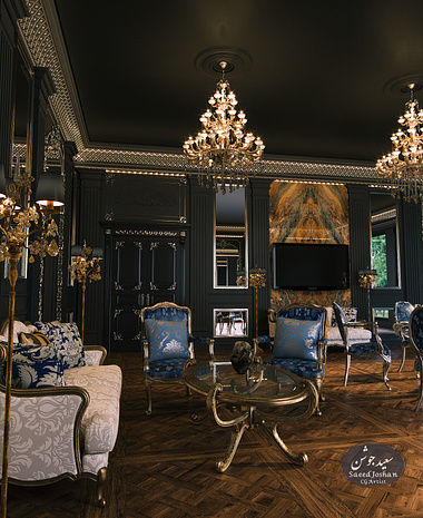 Luxurious salon
