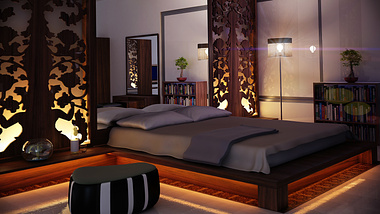 interior lighting bed room