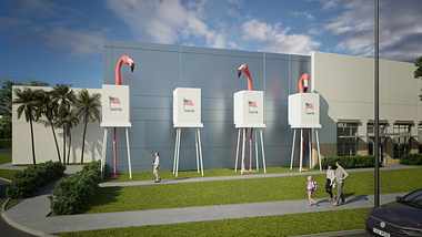 CGI Creation for Bold Public Art Installation in Florida
