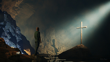 A Cross inside the Cave