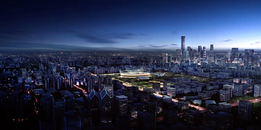 Beijing Sinobo Sports Park Stadium M317 Development