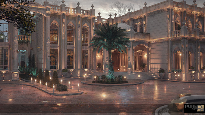 Pure art - https://www.behance.net/pure-art
Luxury Palace_01-Night
Qatar