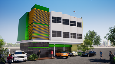 Lush and Green - 3 Storey Commercial Building